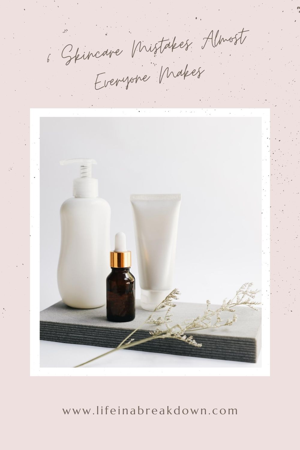 We all make skincare mistakes, these are just 6 of the most common ones that everyone is likely to make at some point in your life and how you can right that. #beauty #skincare #health #wellbeing