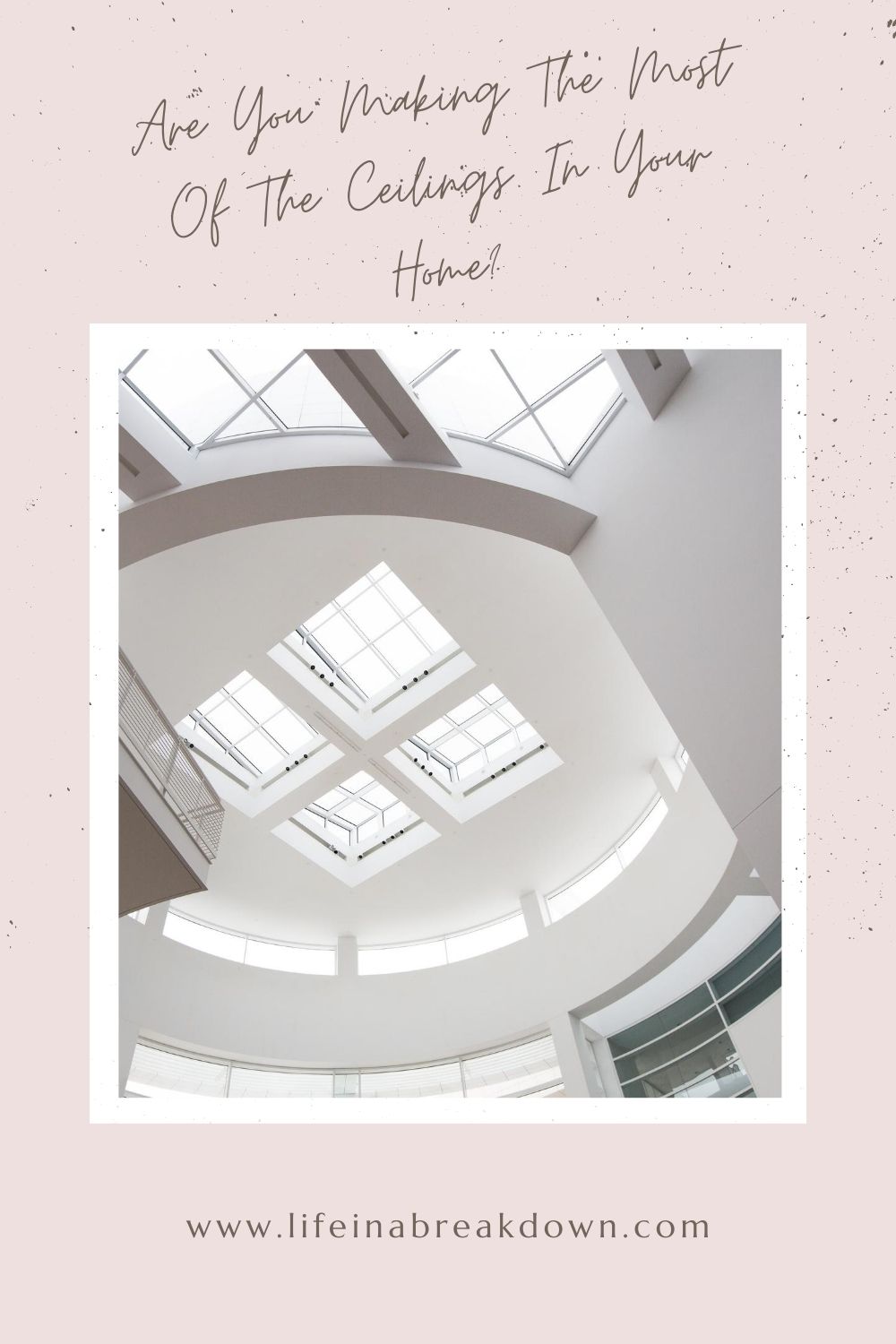 Are you looking for something different to make work towards the wow factor in your home? Then how about making the most of your ceilings. #homedecor #homediy #homeideas