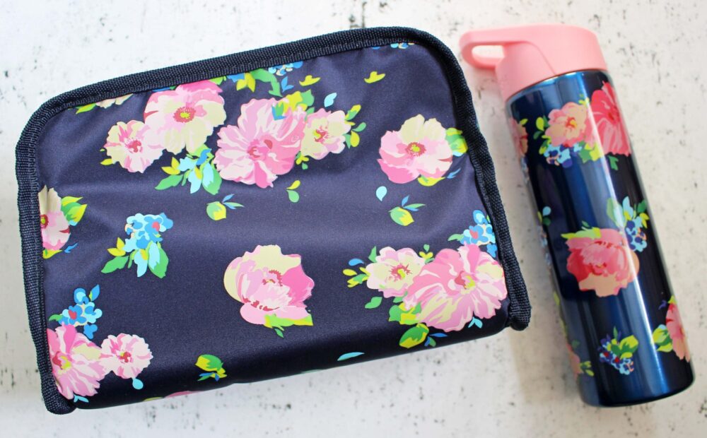 SMASH Floral Bottle & Floral Design Lunch Bag