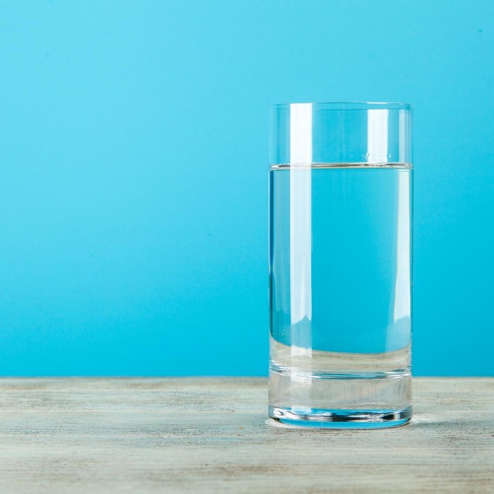 glass of water