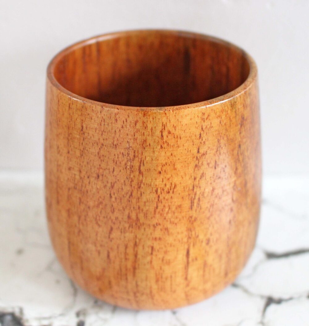 Japanese-Style Wooden Tea Cup from EarthBits
