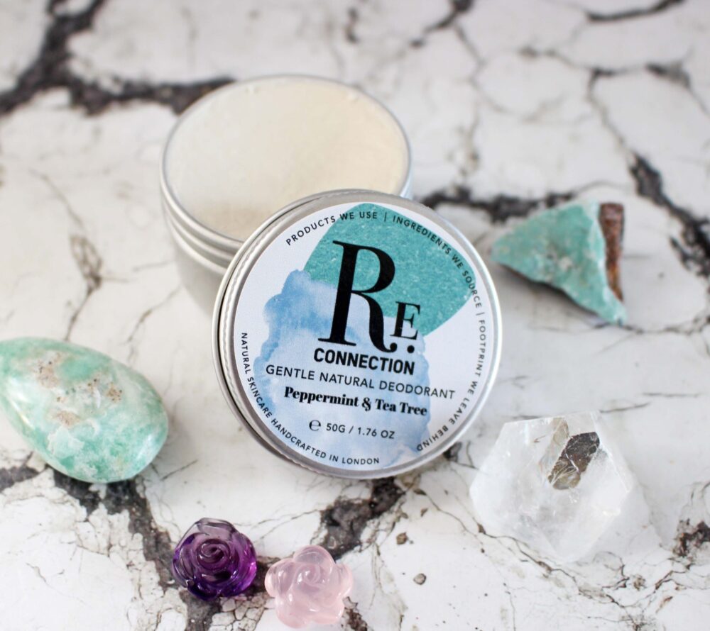 Reconnection Skincare - Natural Deodorant Peppermint and Tea Tree
