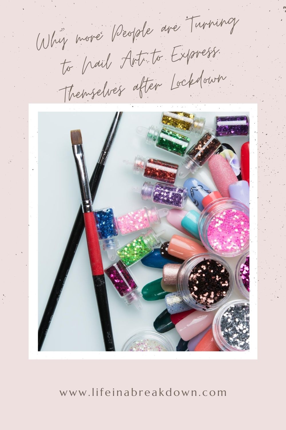 Since lockdown, a lot of people have been turning to nail art as a way of self-expression - find out more about it in this post. #nailart #nails