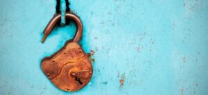 broken padlock life in a lockdown