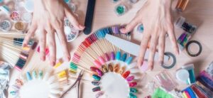 nail art of different colours and kinds