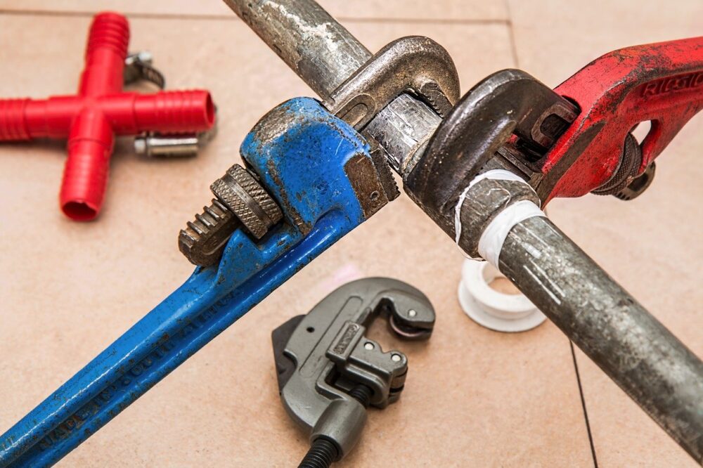 Plumbing Tools by Image by Steve Buissinne from Pixabay