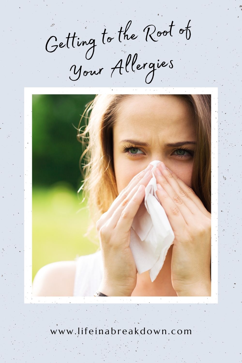 Are you wondering what could be causing your allergies? Then this post talks you through some of the causes. 