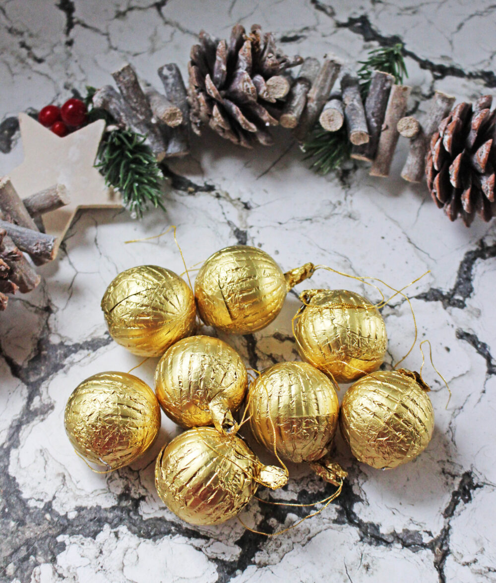 Christmas Tree Chocolates and a Christmas Banner