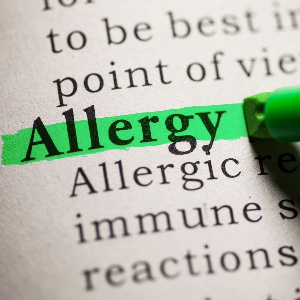 allergy in the dictionary