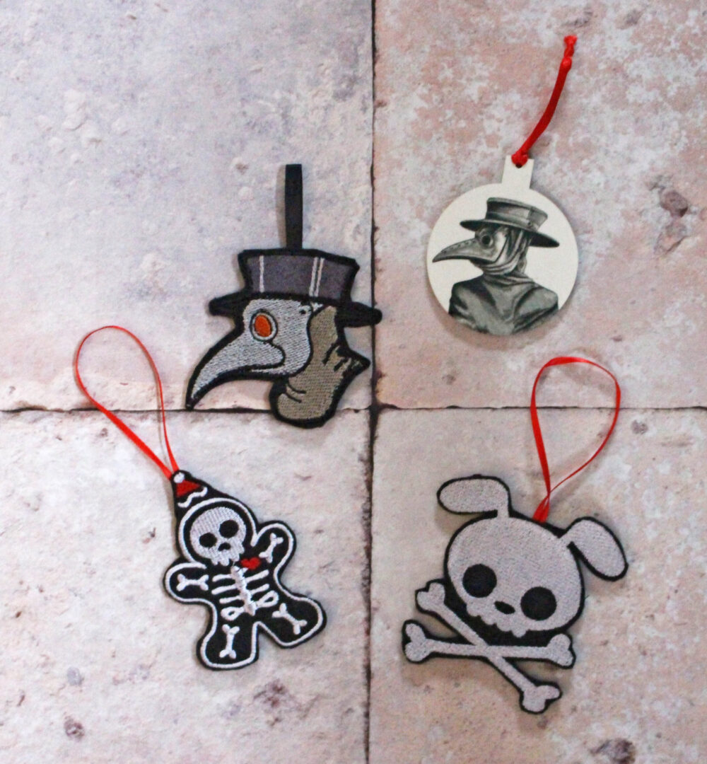 Christmas Decorations from Zombunny