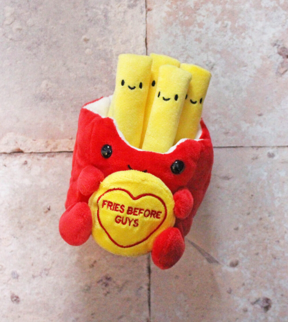 Fries before Guys Swizzles Love Hearts and Posh Paws Plush