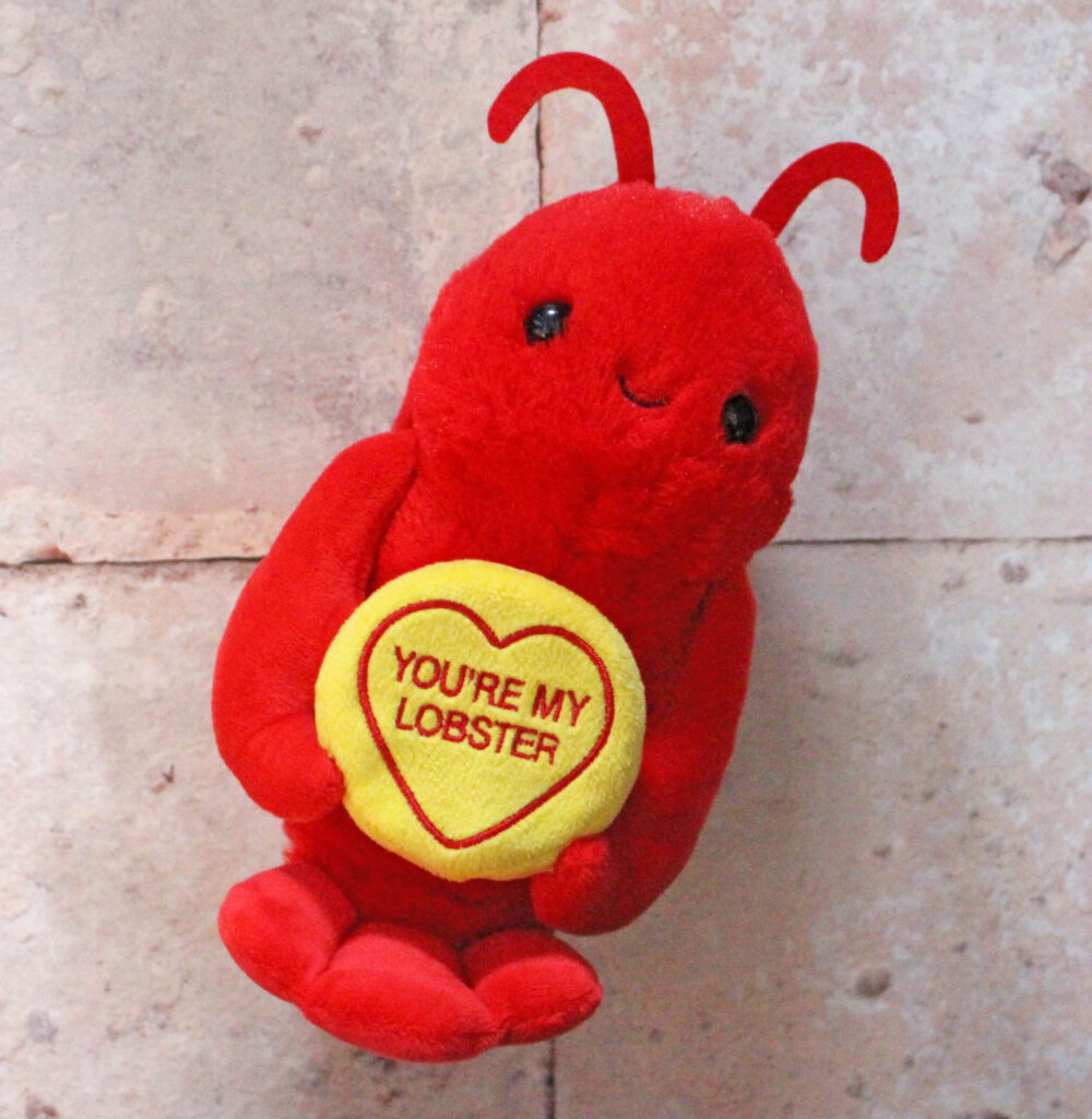 You're My Lobster Swizzles Love Hearts and Posh Paws Plush
