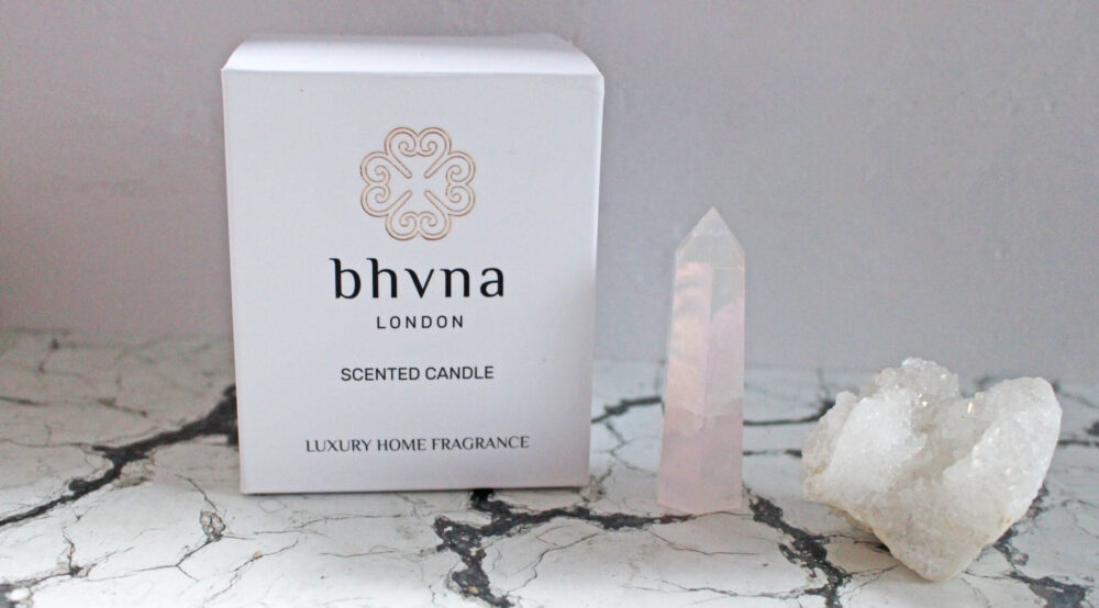 bhvna london luxury candle in box