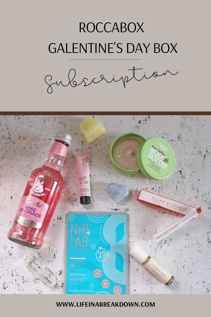 This month's Roccabox is all about Galentine's Day check out what the February 2021 edition of this subscription box contains in this post.