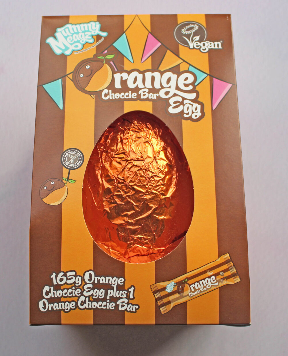 Mummy Meagz Orange Vegan Easter Egg