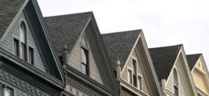 row of victorian homes