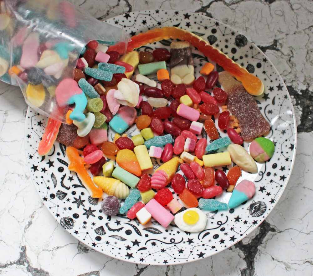 Panda Sweets on a Plate