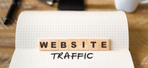 website traffic spelt out using scrabble tiles