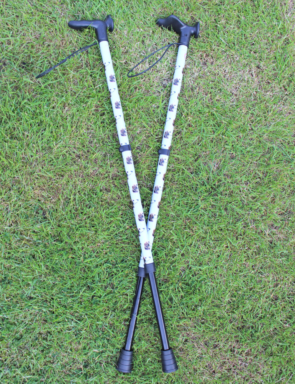 Personalised Sticks from Cool Crutches - Full View