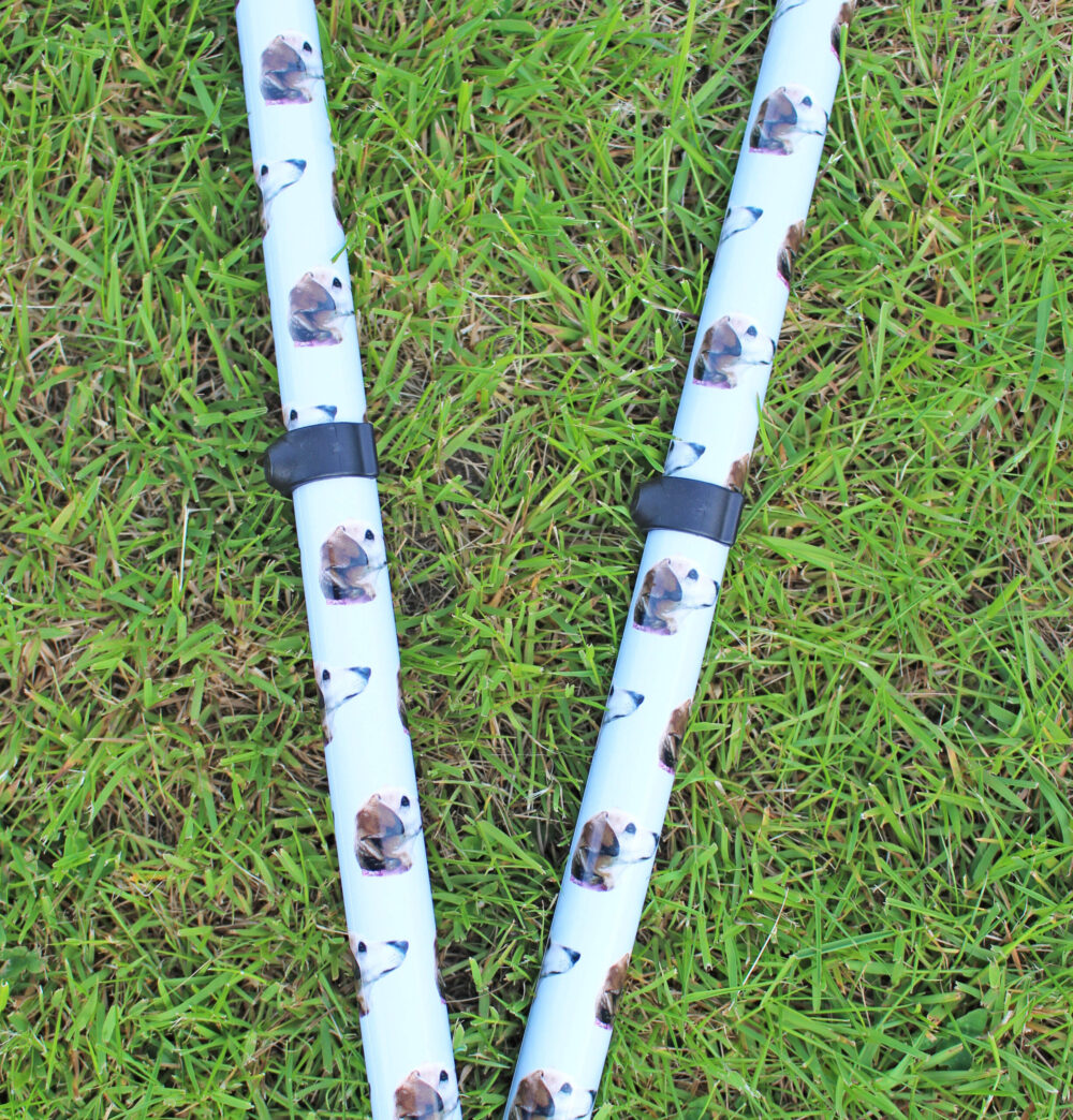 Personalised Sticks from Cool Crutches - Close Up