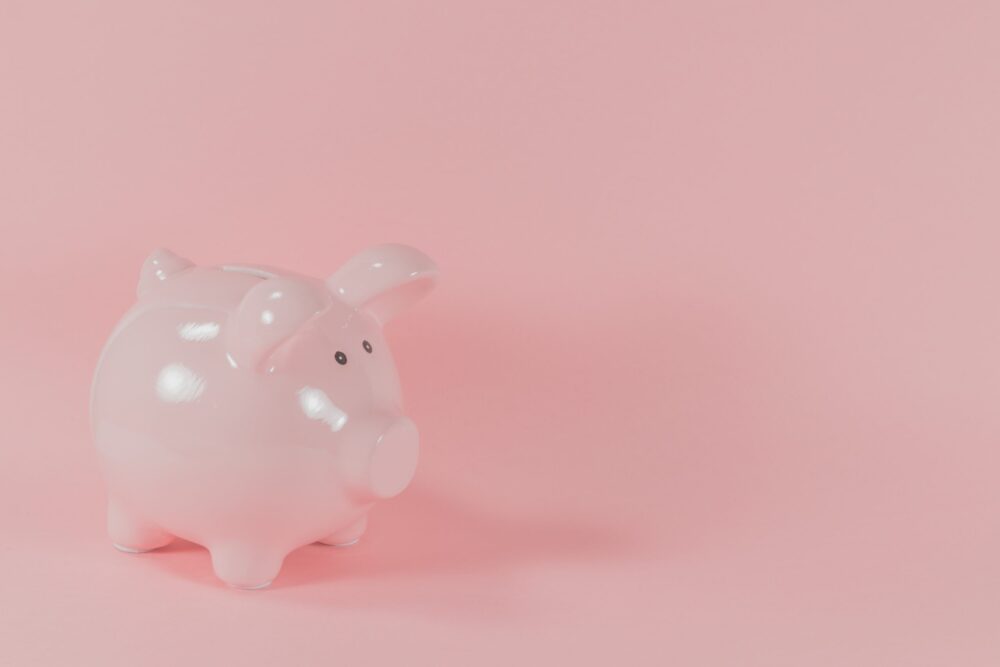 Image of a pink piggybank