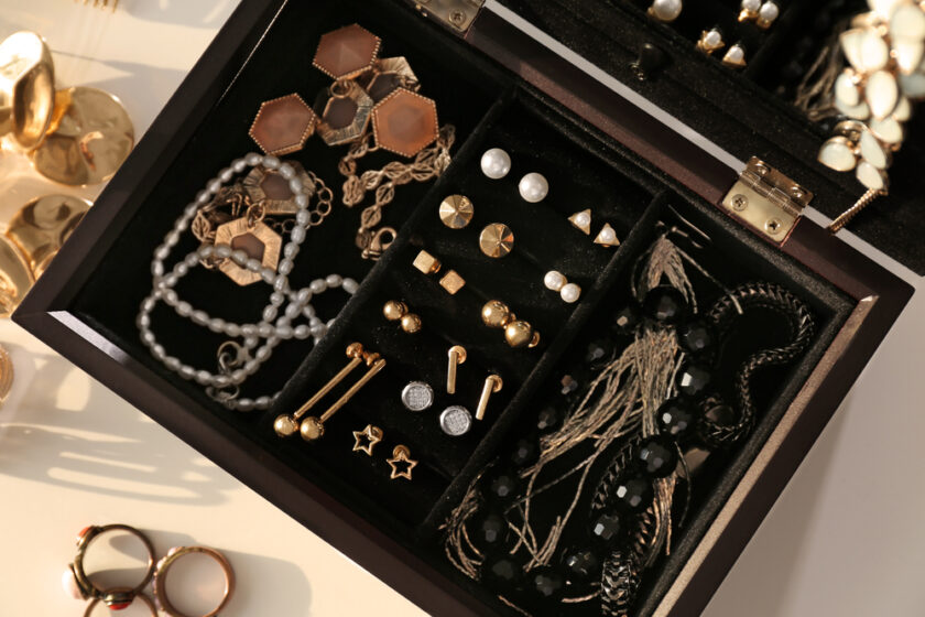 Collection of bijouterie in jewellery