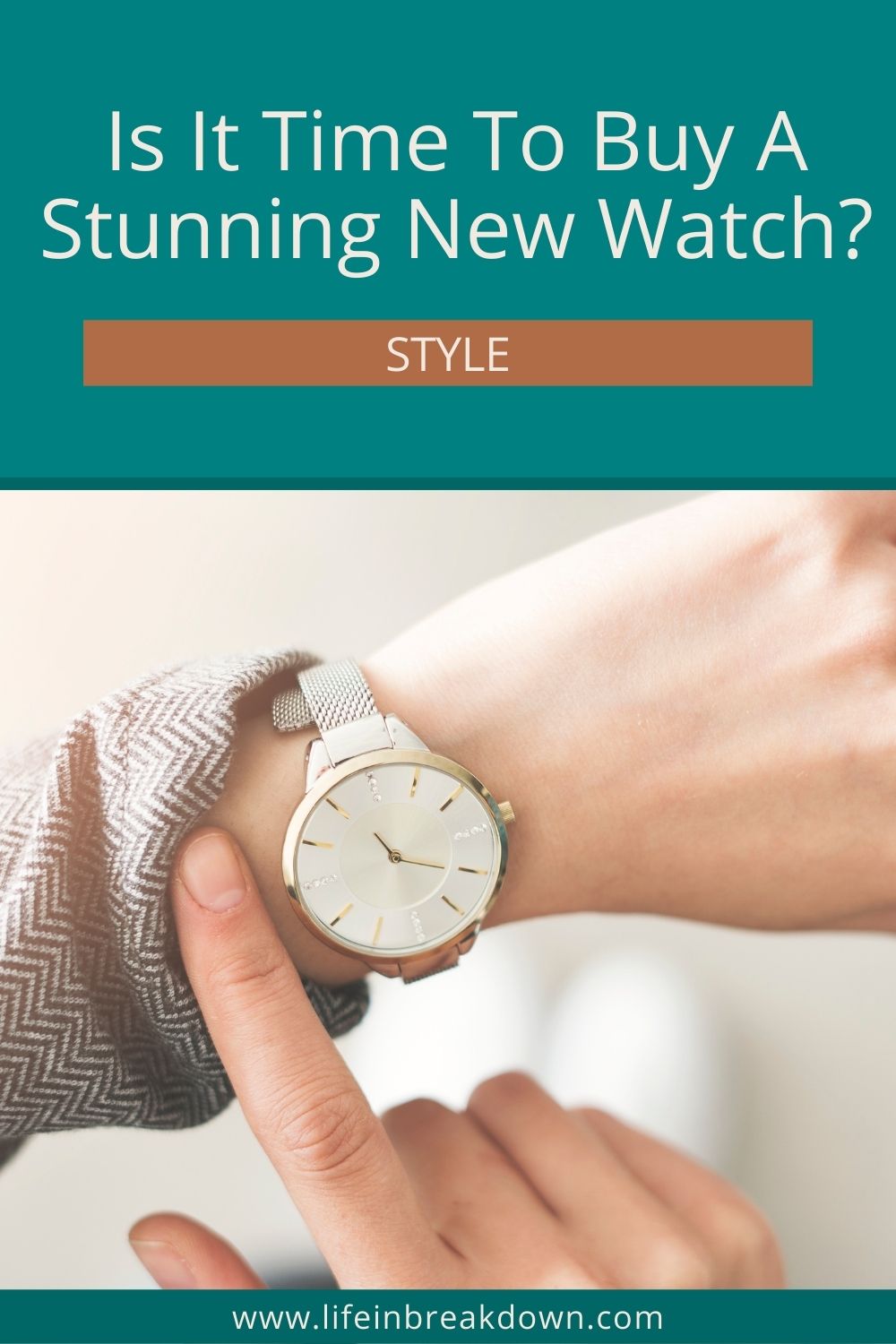 Are you thinking of buying a new watch? Could the time be right for you to have something new for your wrist? Check out this post.