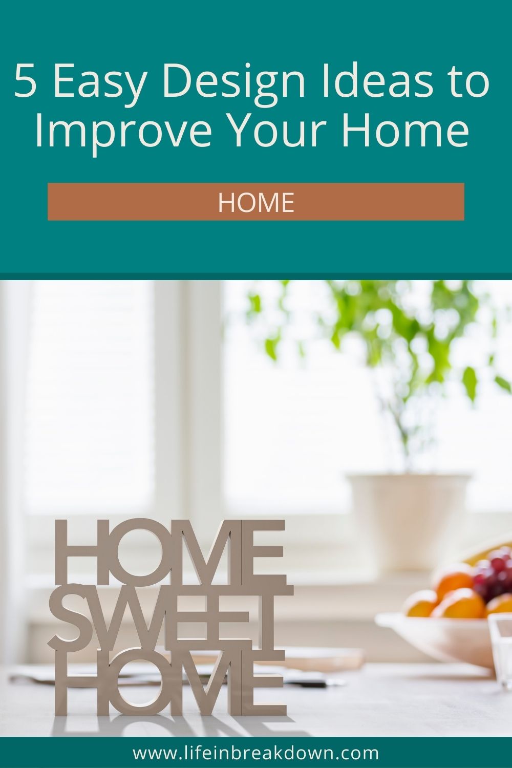 Are you looking for some simple ways to update the design within your home? Then here are some ideas which might help.