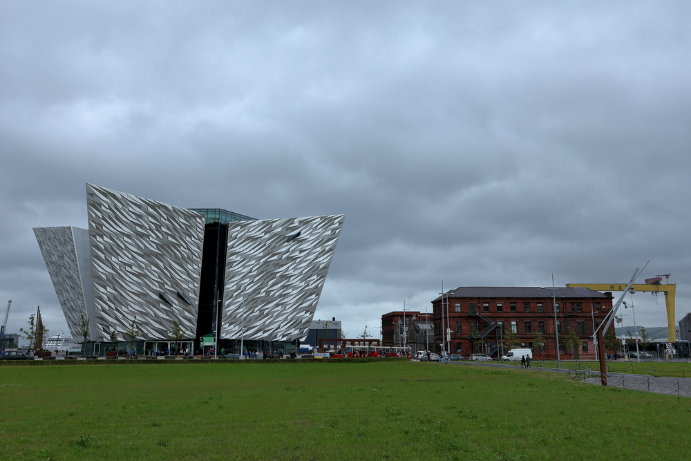 Titanic Museum in Belfast Image bought from Deposit Photos