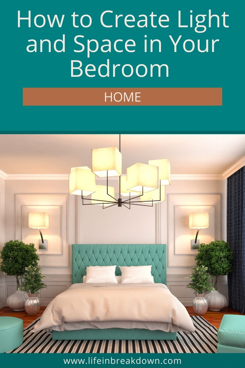 Are you looking to create both light and space within your bedroom area? Then here are some useful tips to help you out.