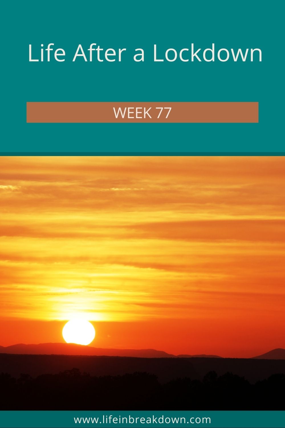 77 weeks have gone by since we started talking weekly about life during a pandemic, we are closer to "normal" than we have been before.
