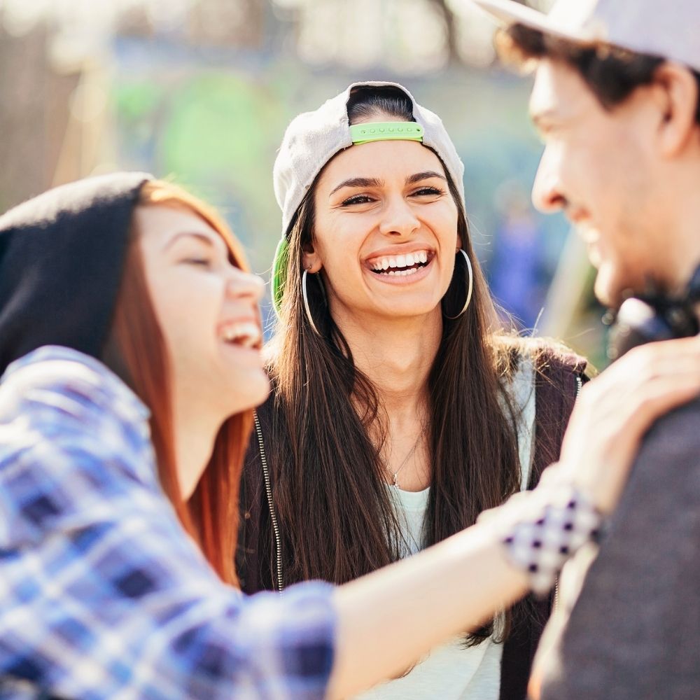 friends Socialising outdoors