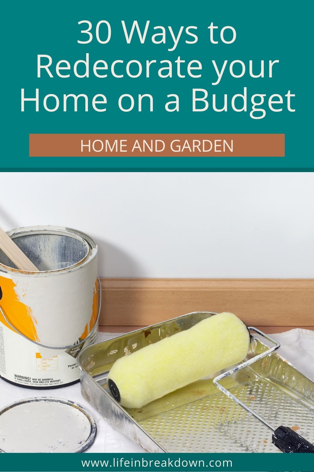 Are you looking for some simple ways to redecorate your home on a budget? Then check out these 30 ideas to help you out. #home #decorating #redecorating