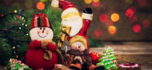 Christmas decoration - Snowman and Christmas cookies