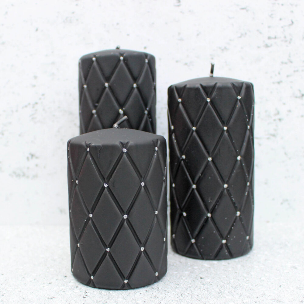 Florence Collection from All Candles Wholesale in Black