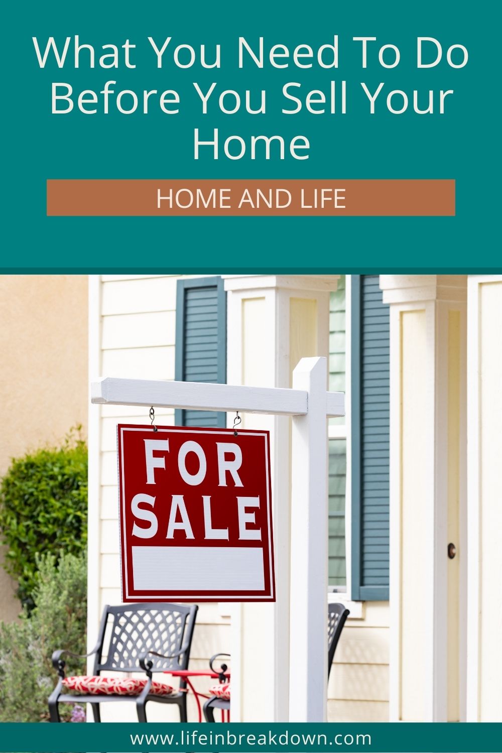 Are you looking to sell your home sometime soon? Then here are some things you should think about doing before putting it on the market.