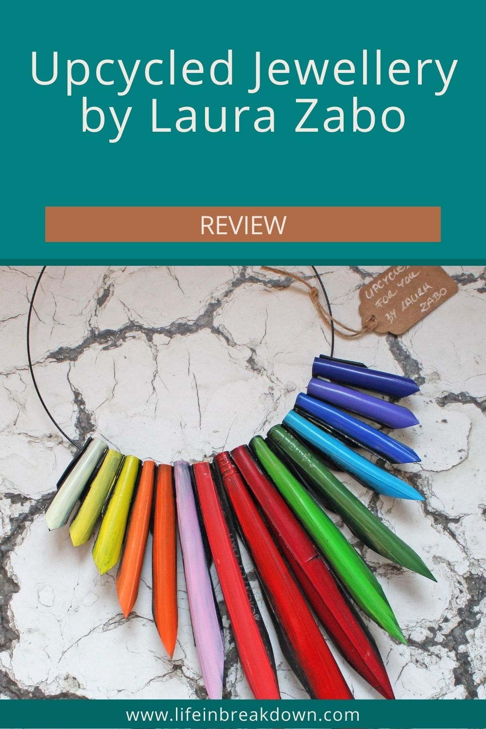 Laura Zabo is a jewellery an accessory maker who uses items such as tyres and inner tubes within her craft, find out more in this post.