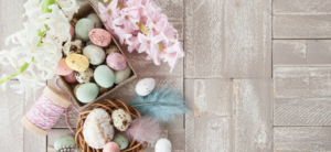 colourful easter decorations