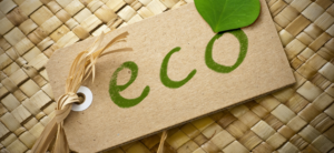 eco friendly message
