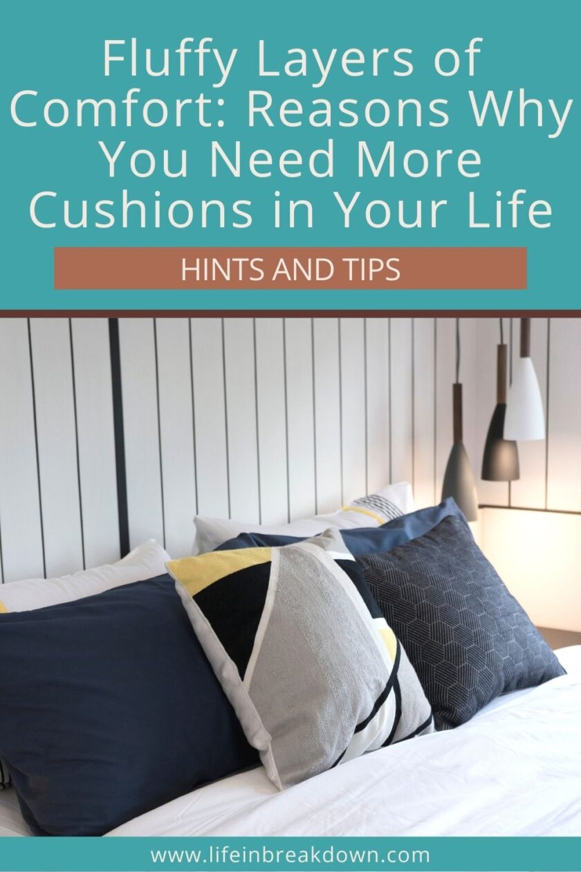 Wondering if you could with some more soft furnishings? Especially cushions? Here are some reasons why you definitely do.