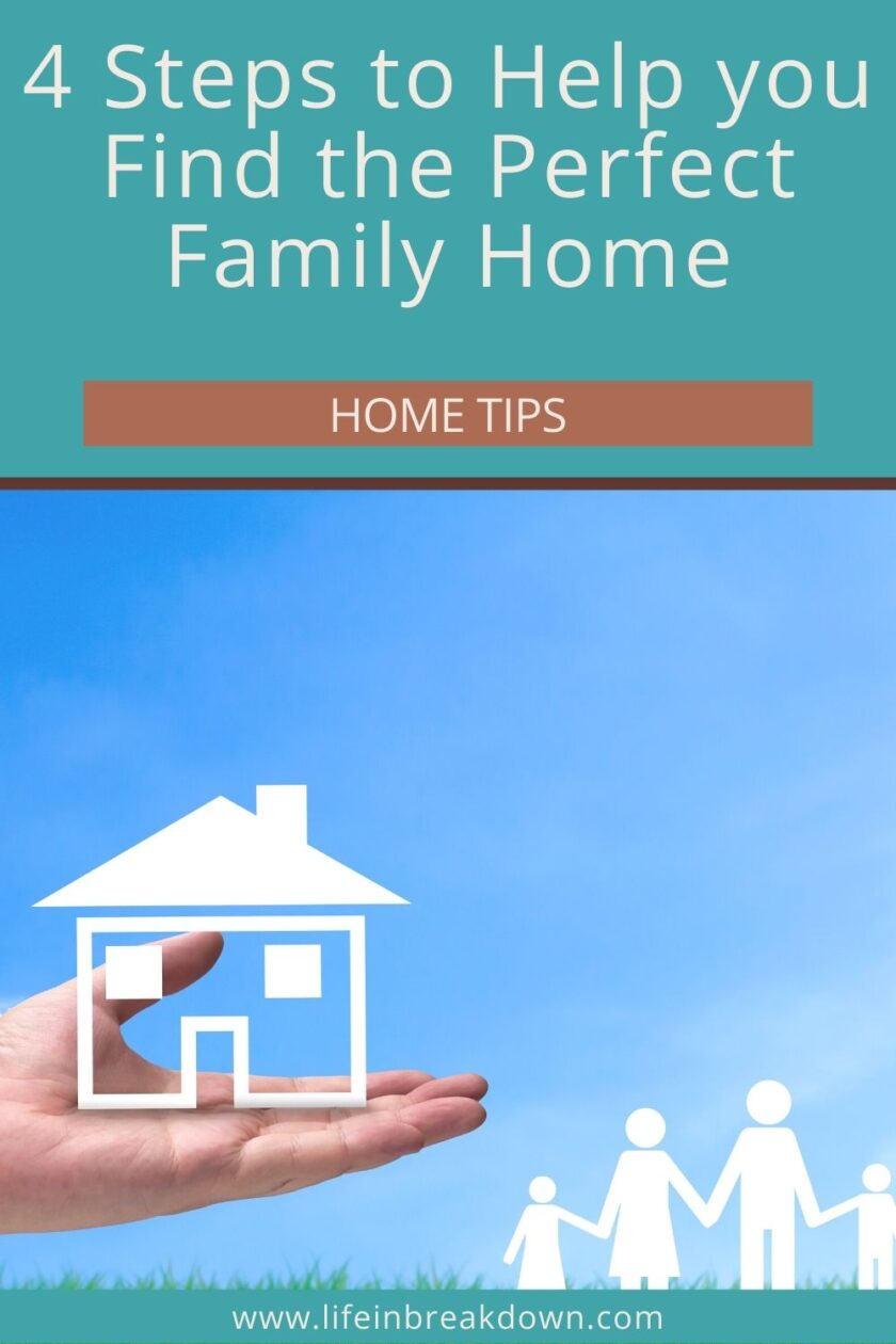 Are you thinking about buying a family home are you wondering just where you should start? Then check out these 4 steps to help you out.