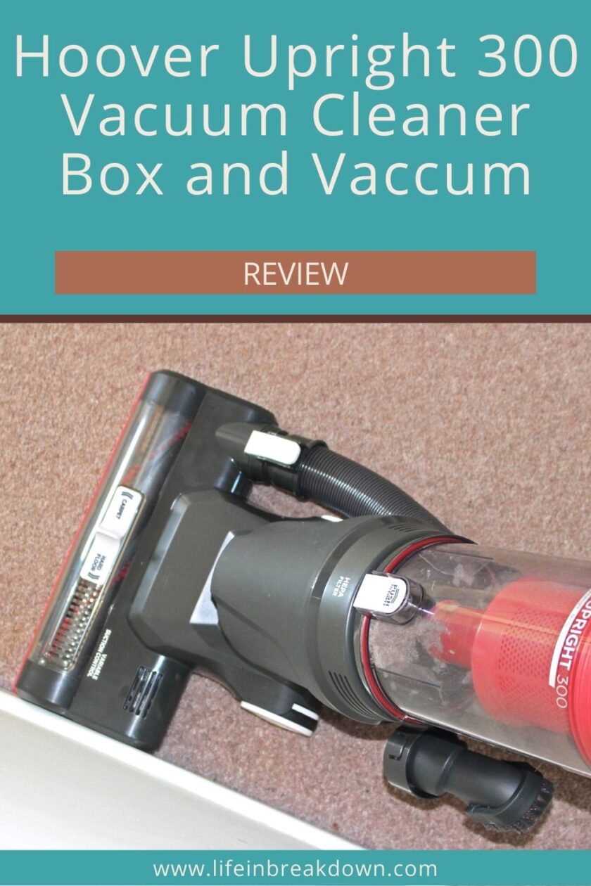 Hoover Upright 300 Vacuum Cleaner is a lightweight, steerable vacuum that helps remove allergens from the home. Read more in this review.
