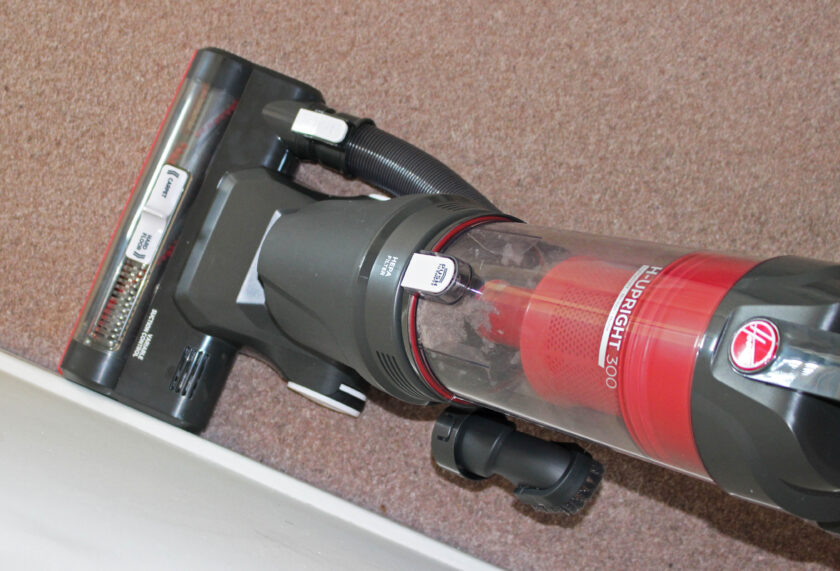Hoover Upright 300 Vacuum Cleaner Close Up Test