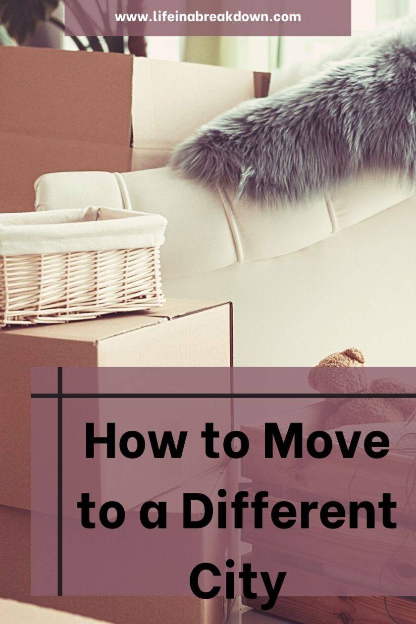 Are you looking to move to a different city? Then here are some hints and tips to try and make that move as smooth as possible.