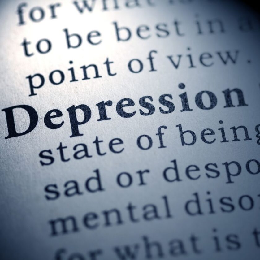 depression as listed in the dictionary