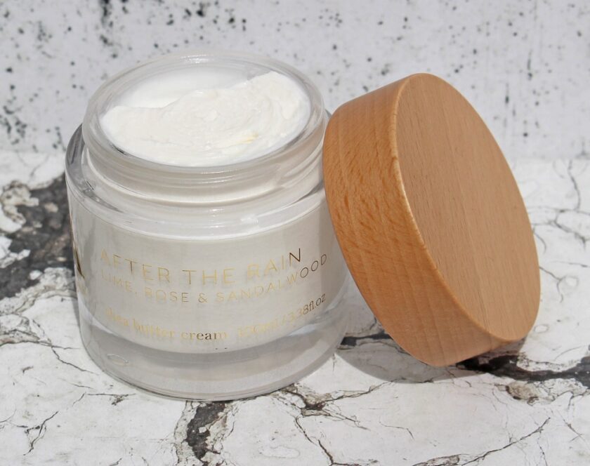 ARRAN After The Rain Shea Body Butter Pot Open