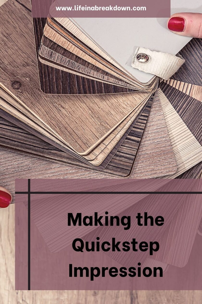 Quickstep Imp Patterns Making the Quickstep Impression - Life in a Break Down