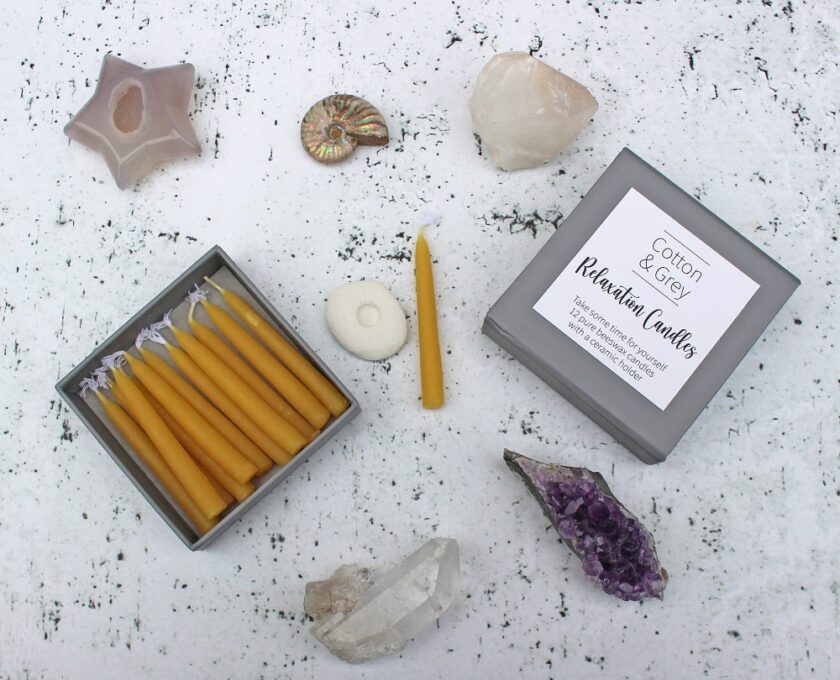 Relaxation Candle Kit from Cotton and Grey