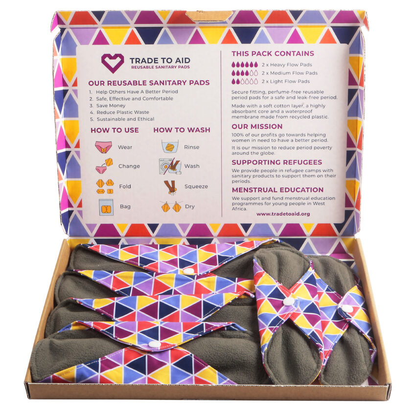 Trade to Aid Reusable Sanitary Pads