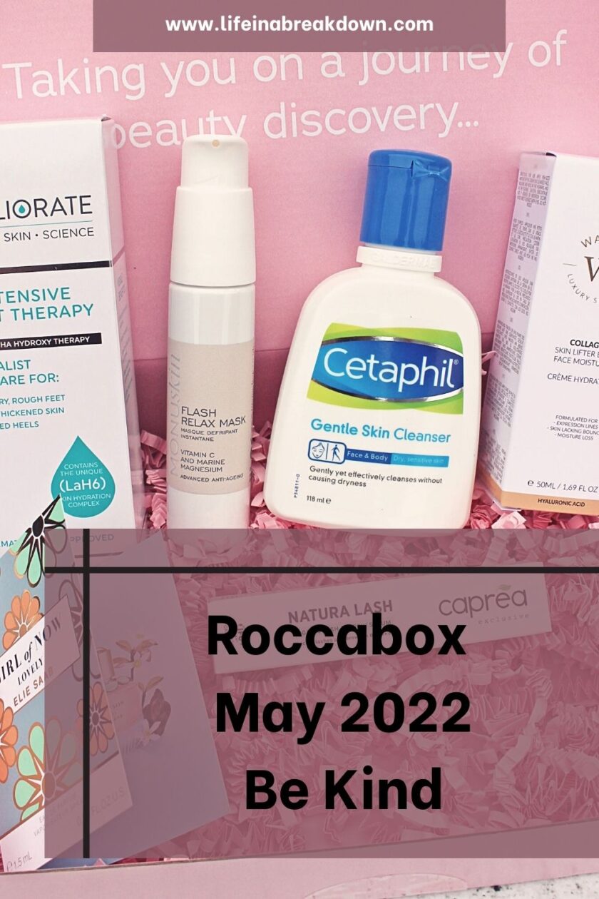 Roccabox May 2022 - Are you wondering what is inside of the "Be Kind" edit from Roccabox? Then find out all the details in this post.